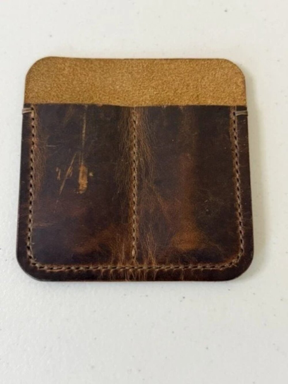 Men's Brown Leather Pocket Wallet/Pocket Organizer